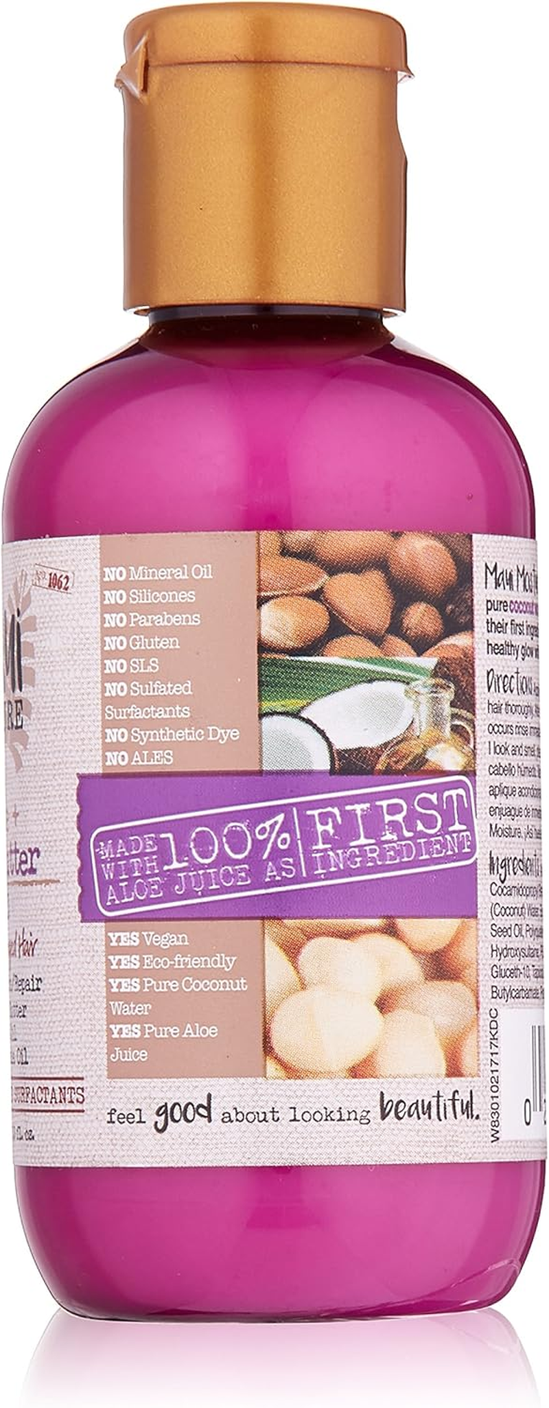 Maui Moisture Heal and Hydrate + Shea Butter Shampoo for Dry Damaged Hair 100 Ml image number 1