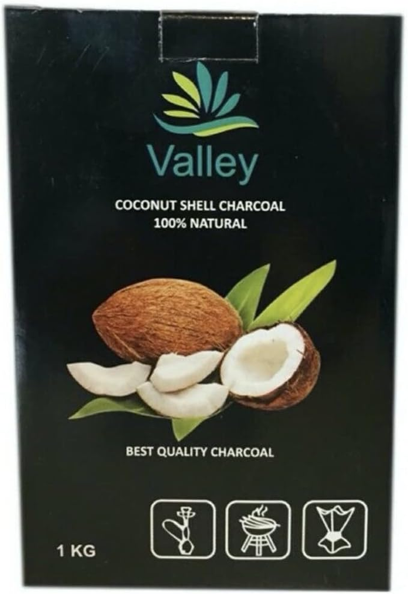 80 Golden Flash Charcoal Tablets for Shisha | Tablets Are Packed in Rolls of 10 (Golden Flash Charcoal)