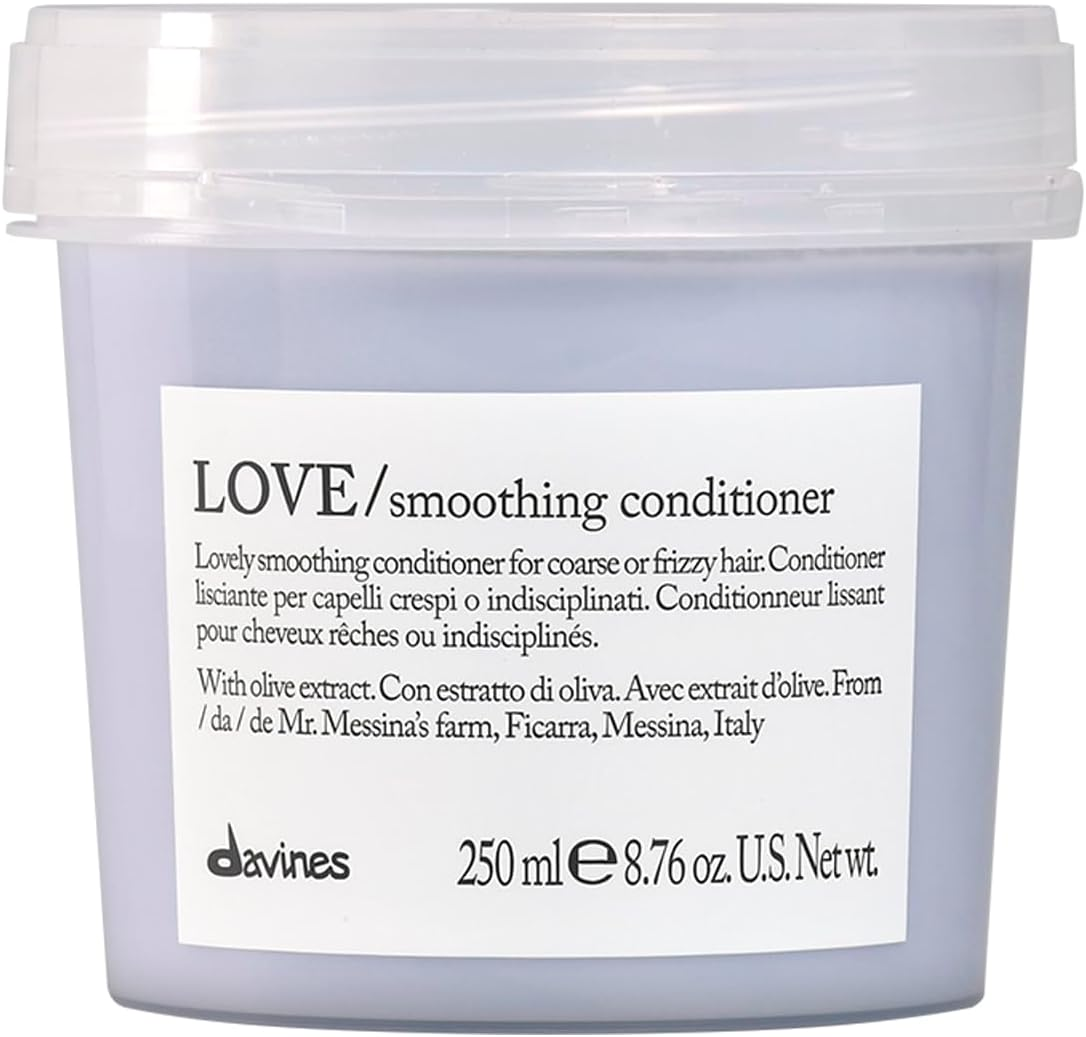 Davines Love Smoothing Conditioner for Coarse or Frizzy Hair, 250 Ml, Smoothing Conditioner for Frizzy Hair, New Formula 2022 image number 3