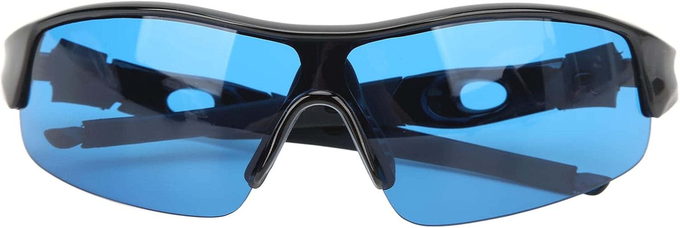 Grow Room Glasses, Indoor Hydroponics LED Grow Light Glasses with HPS Blocker Lenses & Glasses Case, for UVA/UVB Blocking in Grow Tents Hydroponics, UV Protective Goggles