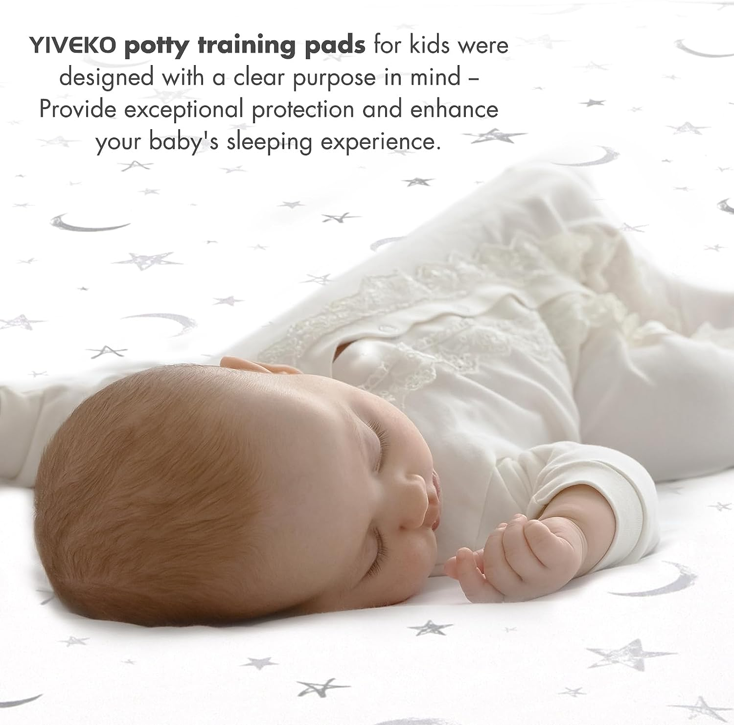 YIVEKO Baby Waterproof Bed Pad Washable Mattress Pad Reusable Underpads Bed Wetting Incontinence Cover for Baby Toddler Children and Adults - Forest Bear image number 4