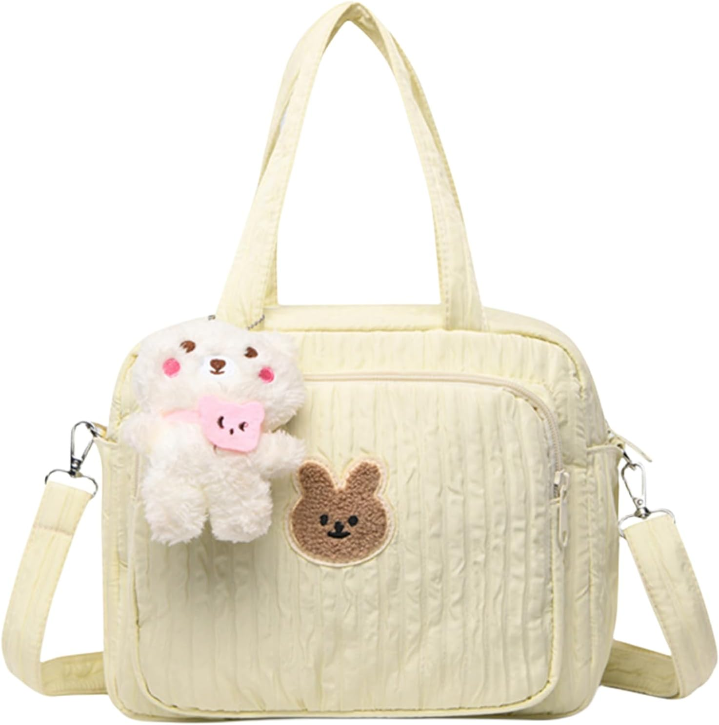 Gen&eacute;rico Diaper Bag Bag - Bags for Women Travel Large Padded Puffy Bags for Work Travel Gym Gym | Large Capacity For