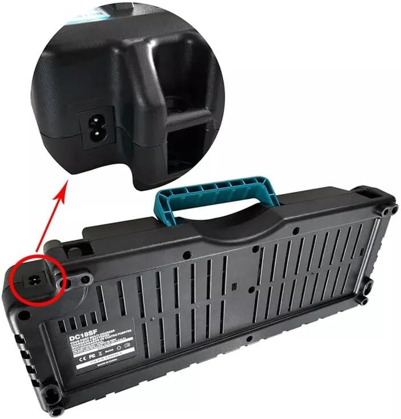 DC18SF 4-Port 14.4V 18V 4X 3A Lithium Battery Charger for Makita BL1820 BL18 3X4A