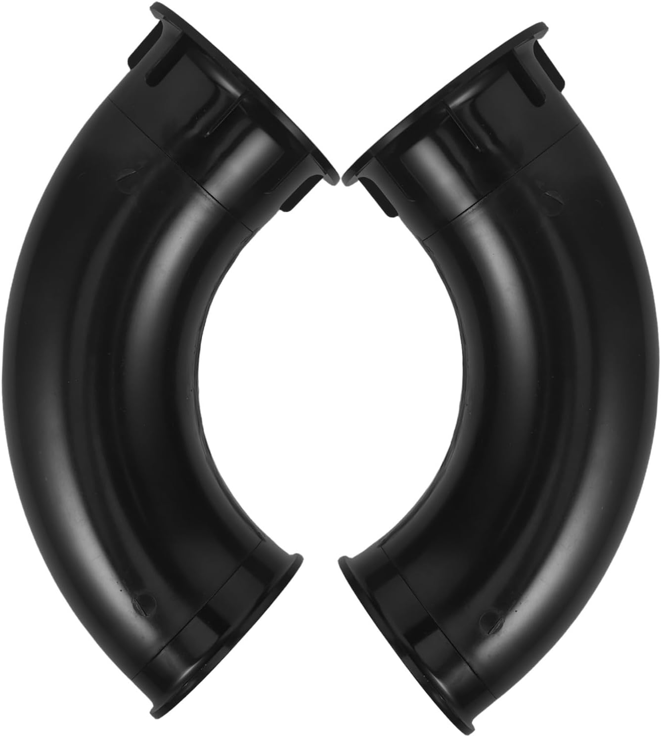 TEMPNAP 2Pcs Speaker Port Tube for Car Ported Subwoofer Enclosures Speaker Tube Air Vent Subwoofer Amp Car Underseat Port Replacement Black image number 4