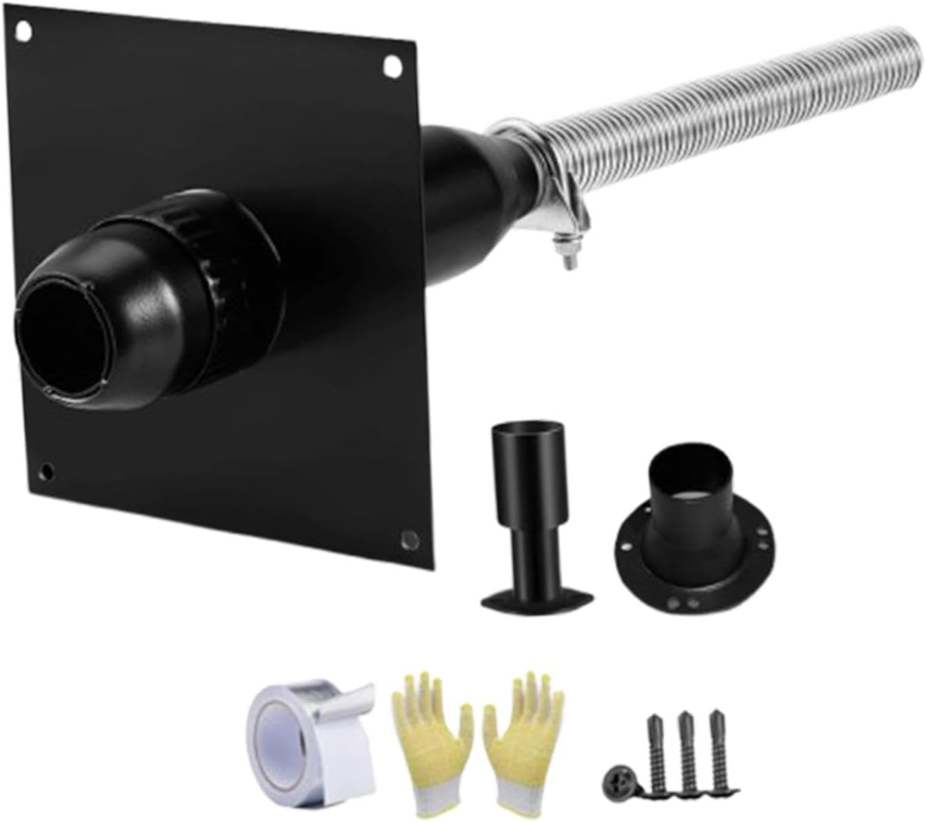 STARTIST Generator Exhaust Extension Kit Stainless Steel Easy Installation Replace Safely Vent Exhaust Wear Resistant Sturdy Practical image number 1