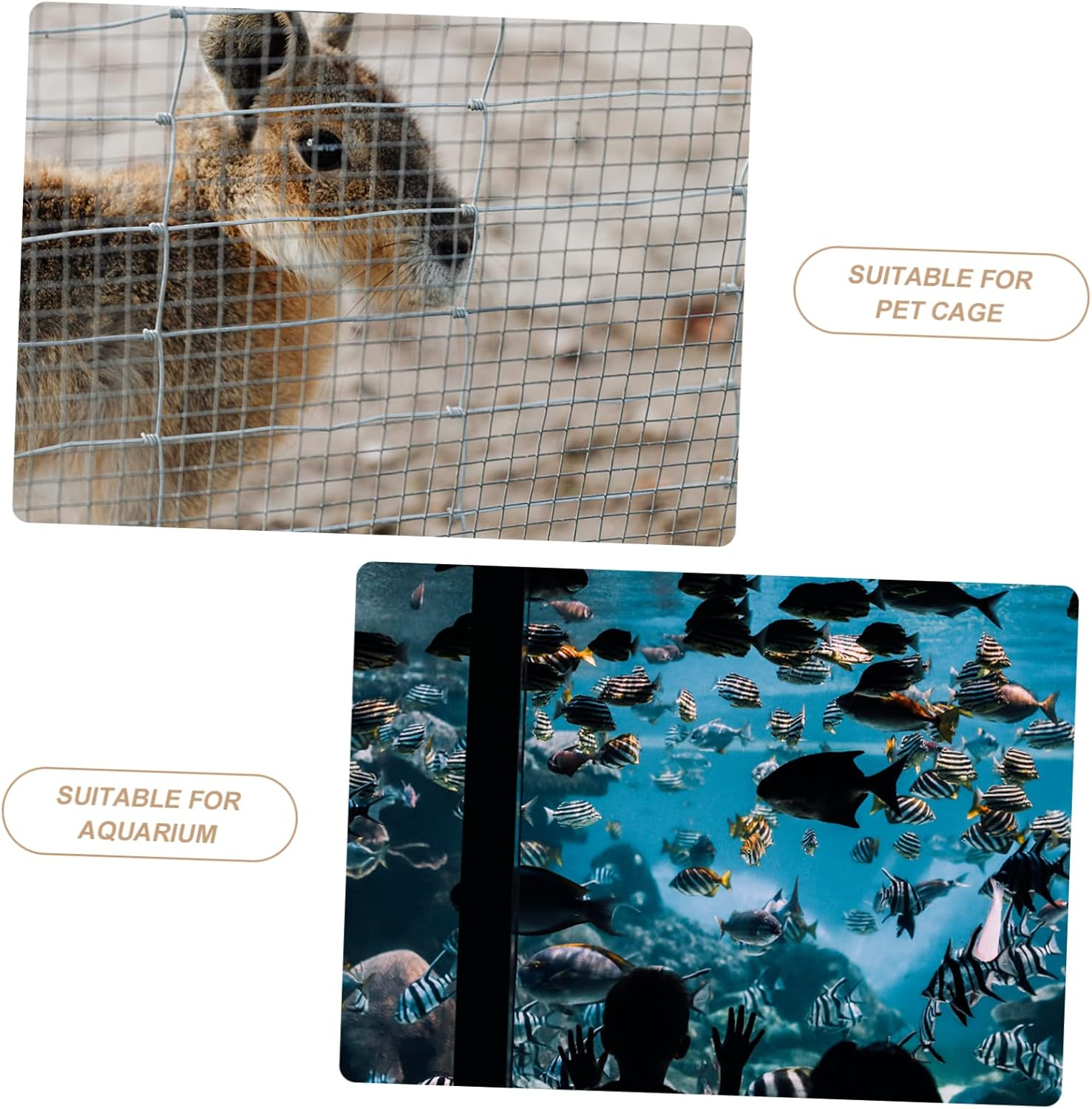 Outanaya 2Pcs Natural Reptile Bark Hide Decor for Terrarium Safe Climbing Platform for Snakes Lizards Turtles and Bearded Dragons and Creative Landscape Decoration image number 4