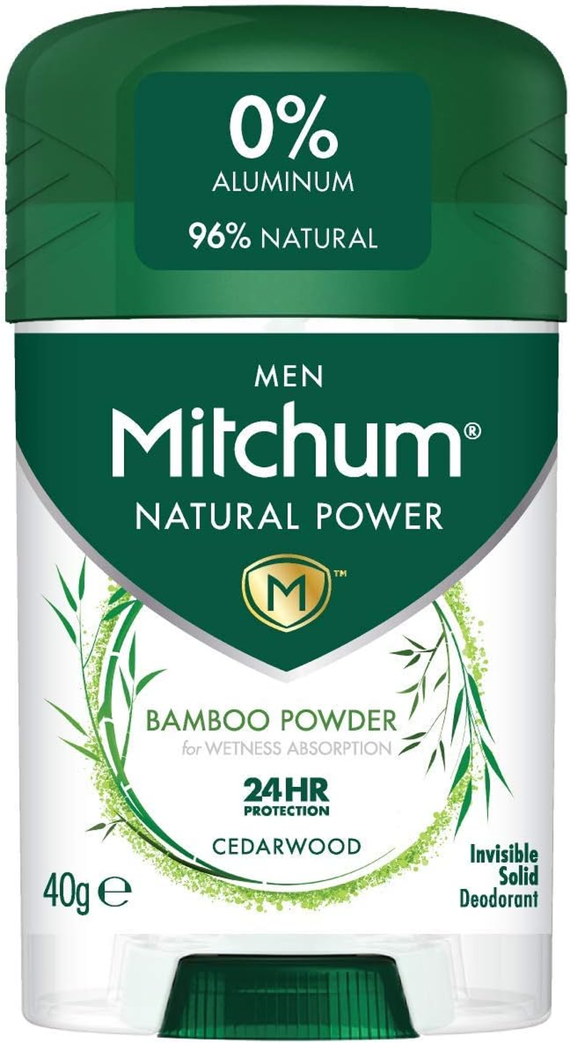 Mitchum Natural Power Cedarwod Antiperspirant Deodorant 40 G