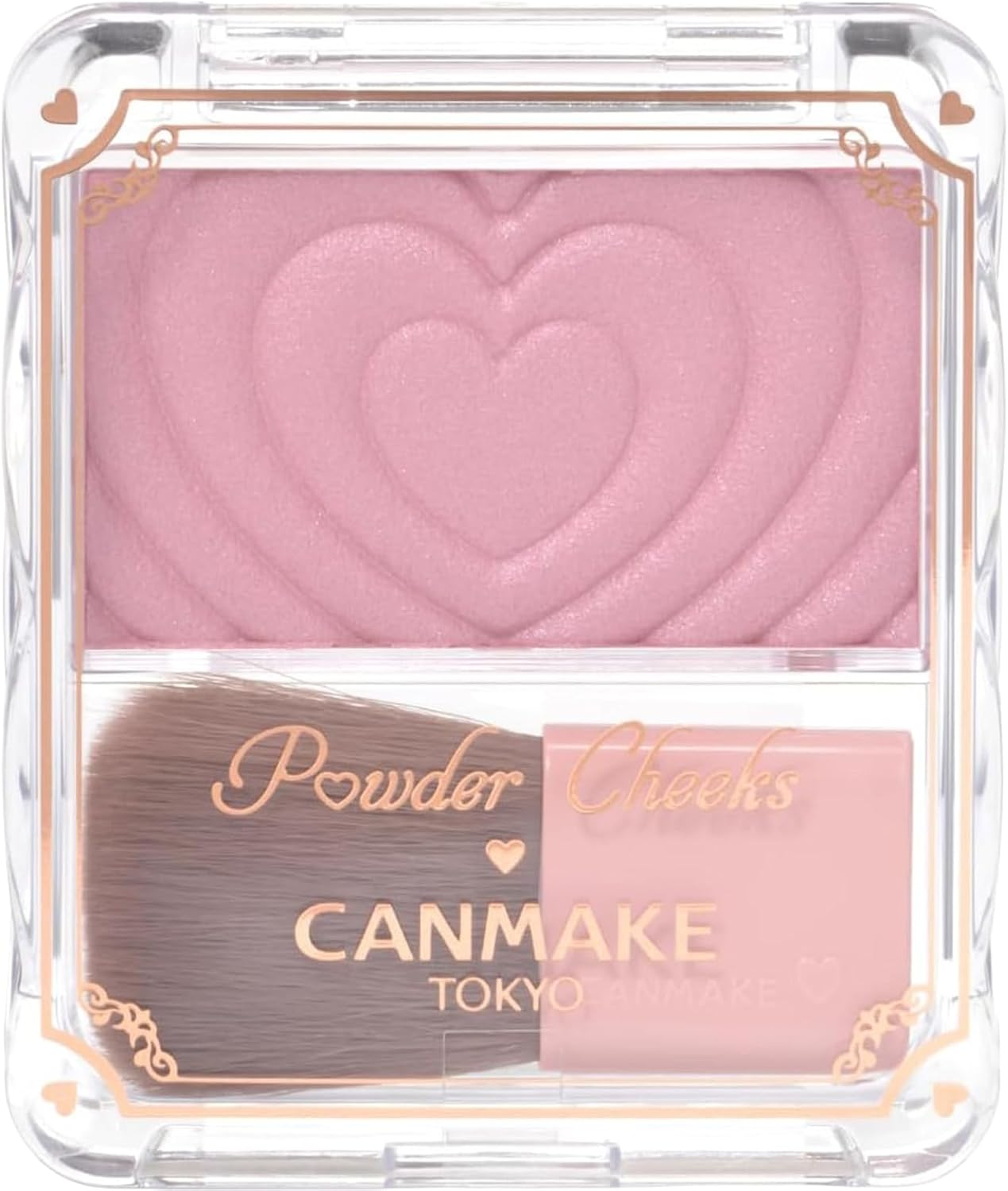 Canmake Powder Cheeks P05 Classy Mauve Pink, 0.06 Oz (1.8 G), Clear, Glossy, Bluish Pink