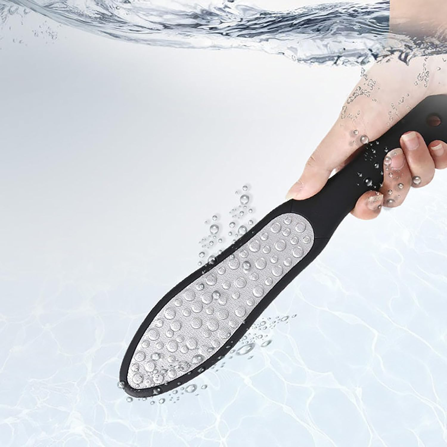 SYGELER Foot File Callus Remover, Double Sided Foot Scraper Callus Remover, Stainless Steel Pedicure File for Heels and Feet(1 PCS) image number 5