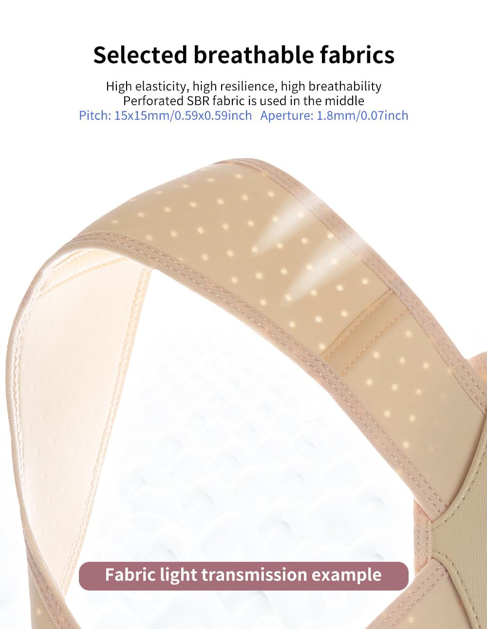 Posture Corrector for Women & Men &ndash; Adjustable, Breathable Upper Back Brace for Daily Use, Office, and Sitting Work (Medium)