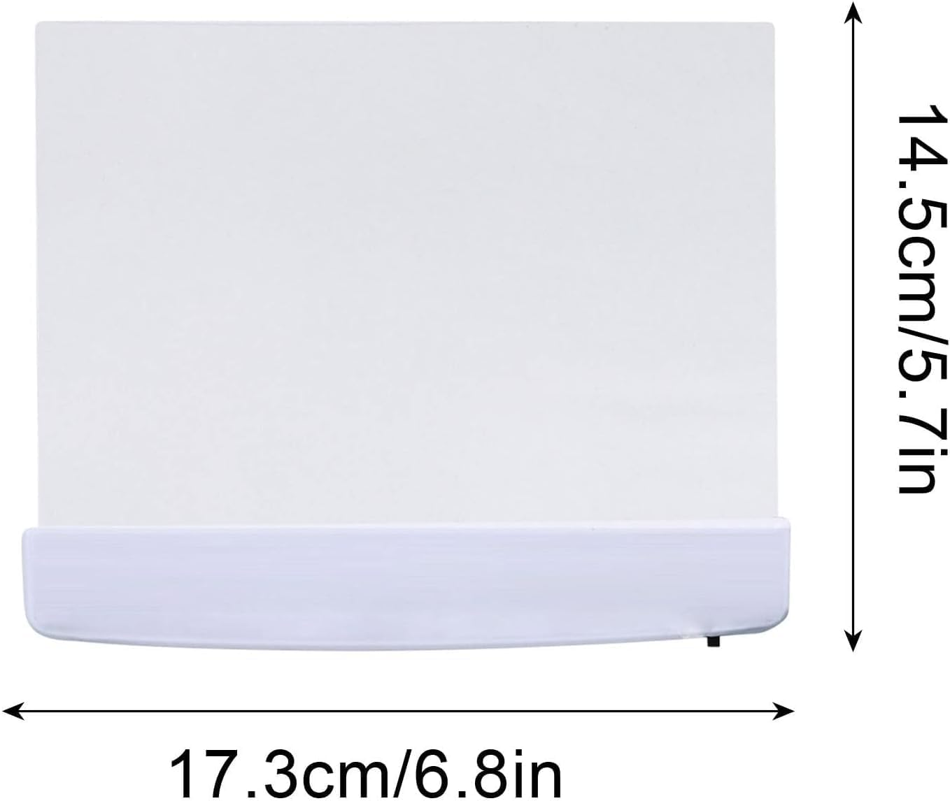 Juesi LED Book Light Panel, Wireless Full Page Reading Illuminator, Clear White Light for Night Reading, Flat Panel Design image number 4