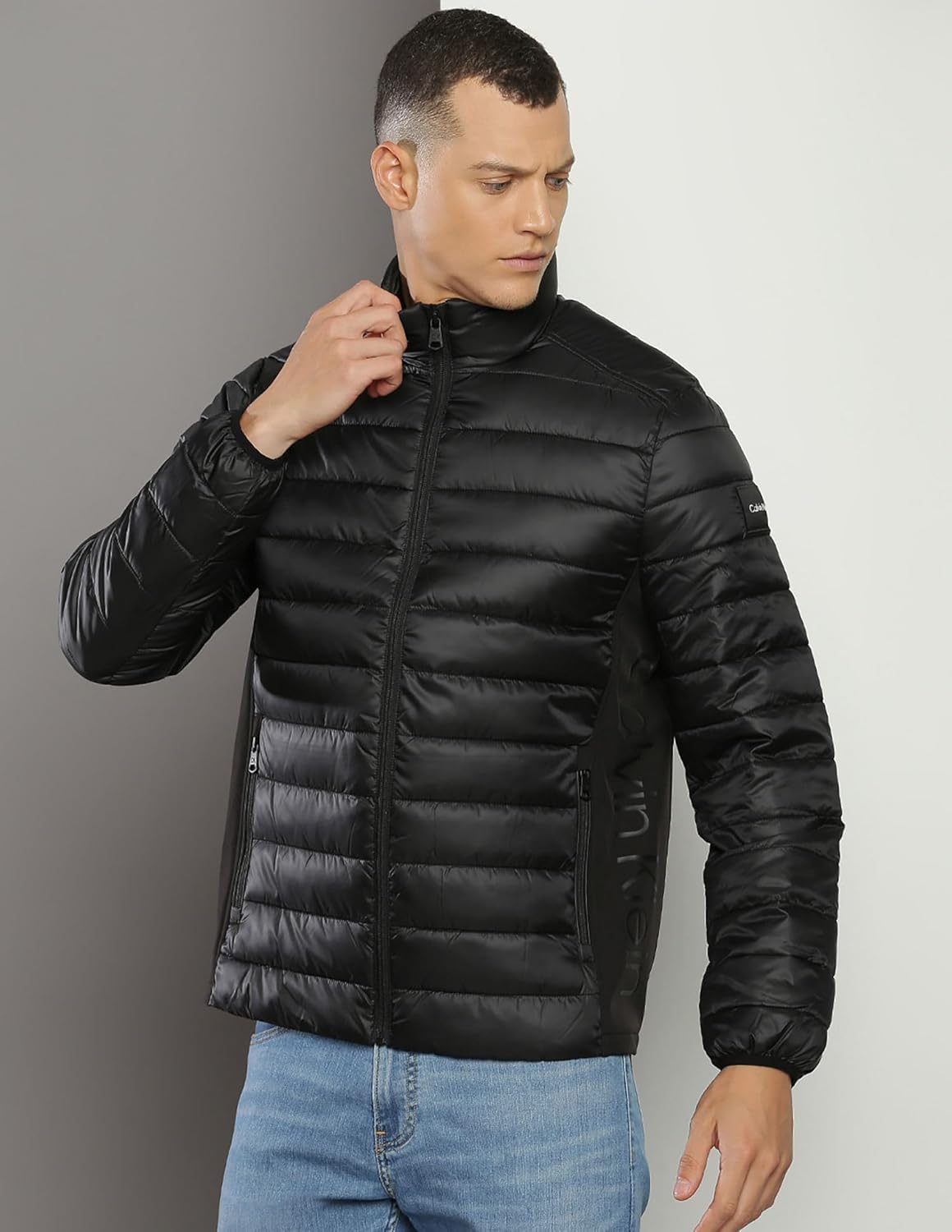 Calvin Klein Men Side Logo Outwear Sweatshirt image number 5