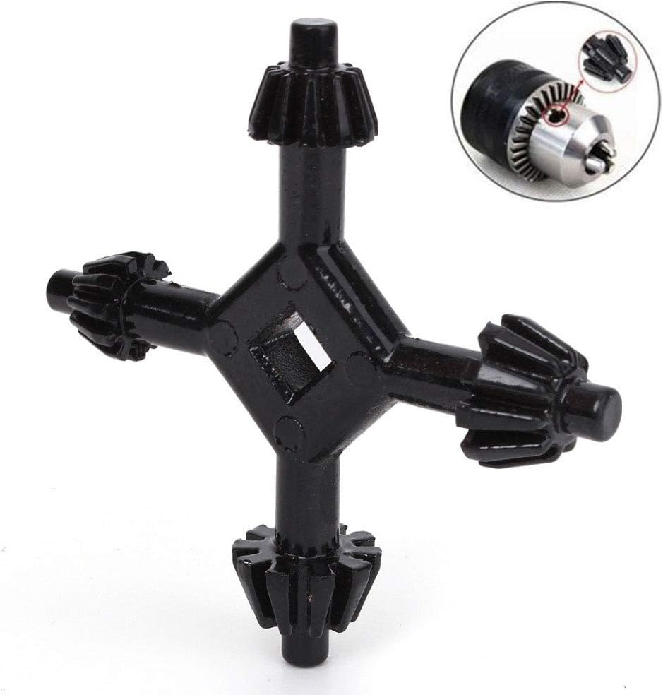 Origlam Universal 4-Way Chuck Key - 4 in 1 Multifunctional Drill Power Wrench for Electric Drills image number 1