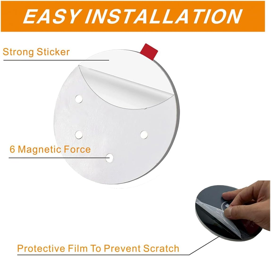 Dolemay Office Privacy Sign,Magnetic Door Sign,Do Not Disturb/Please Knock/Out of Office/In a Meeting/Back Soon/Working Remotely for Conference Room Any Room That Needs Privacy-Silver image number 5