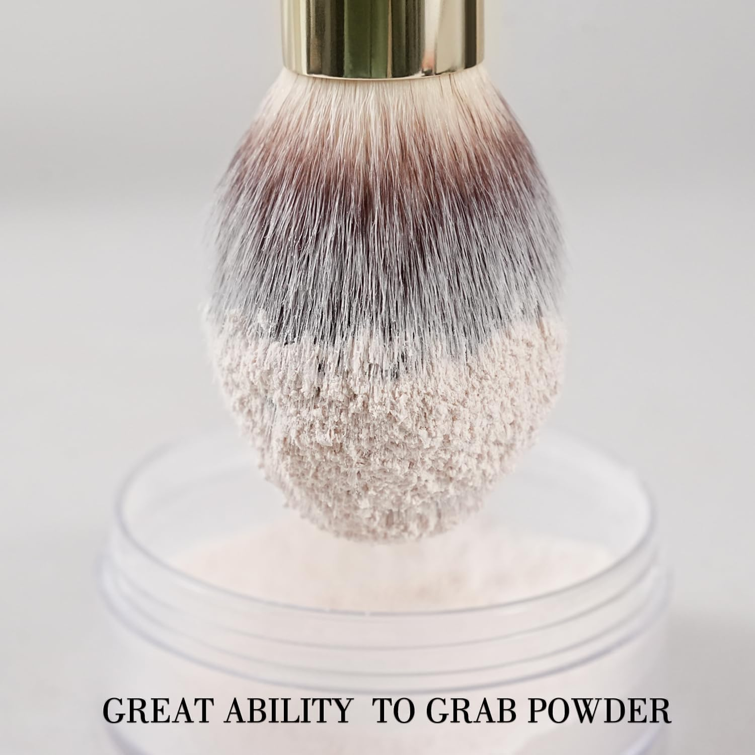 BEILI Makeup Brush Set 15Pcs Professional Contoured Foundation Brush Premium Synthetic Makeup Brushes for Liquid, Cream & Powder Eyeshadow(Red) image number 6