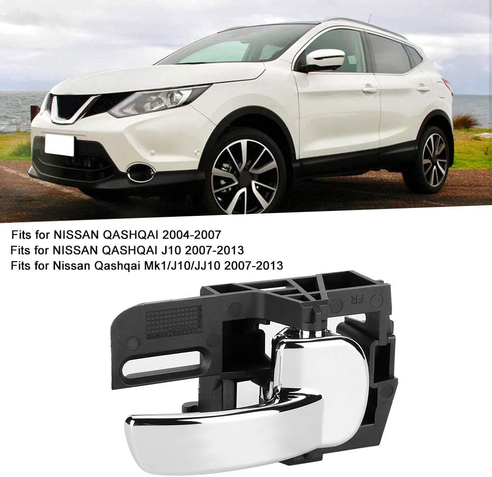 Qashqai 2004&ndash;2007 Chrome-Inner Door Handle 80671-JD00E KIT for Elegant Car Decoration image number 5