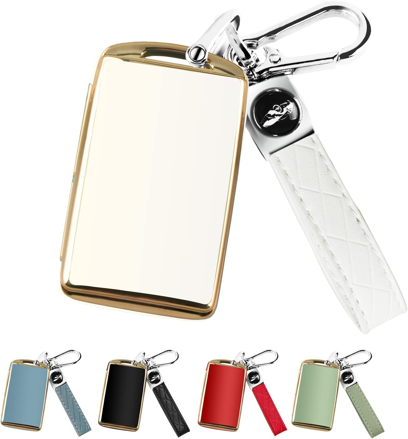 QBUC for Mazda Key Fob Cover Case with Keychain for 2019-2023 Mazda 3 6, Mazda 3 Hatchback, 2020-2023 Mazda CX-5, CX-9, CX-30 - Blue image number 5