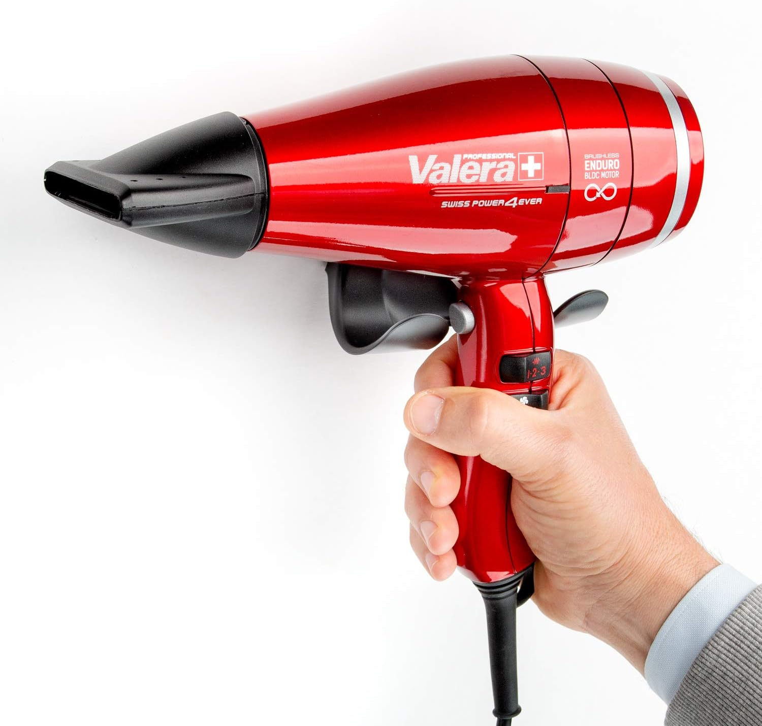 Valera Wall Holder for Hair Dryer Model 040 Universal Black