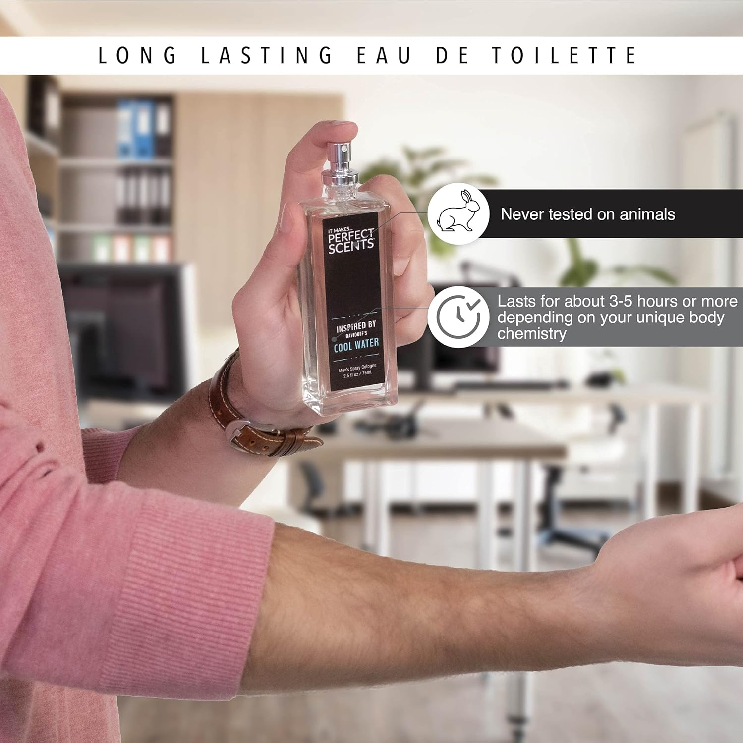 Perfect Scents Impression of Cool Water Cologne, 75Ml