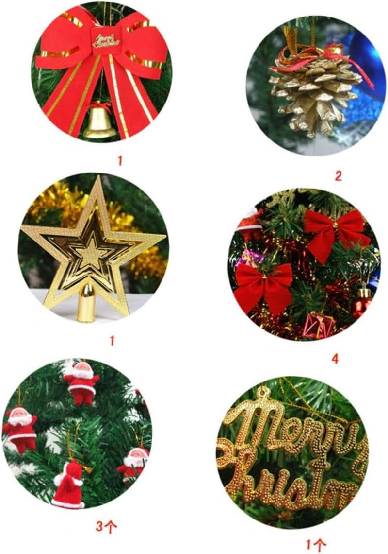 CANIGHT Tabletop Christmas Tree Artificial Xmas Tree Decor Ornaments for Home Party Holiday Decoration