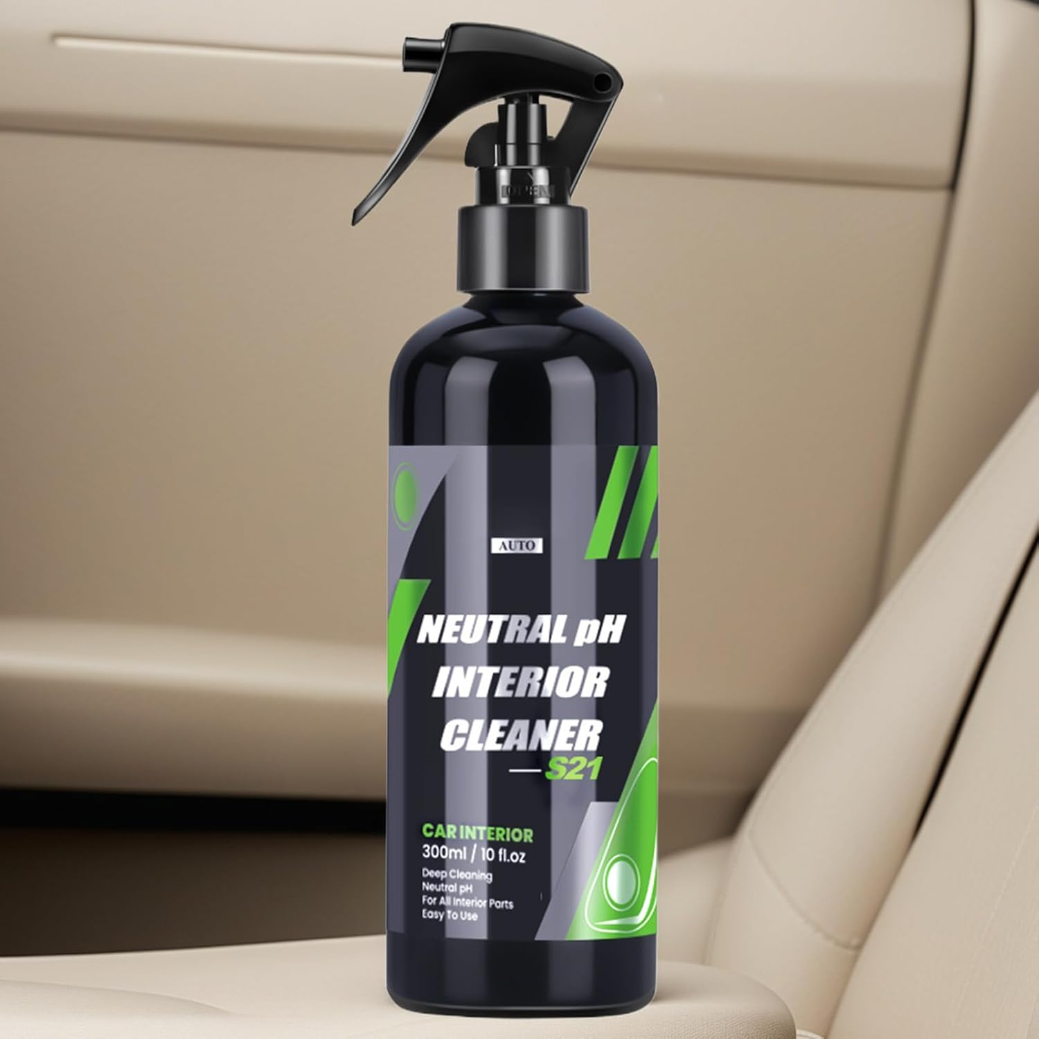 Leather Cleaner for Car Interior, Multi Purpose 100Ml Car Mat Cleaner, Auto Polish for Interior Wheel Carpet Maintenance Automotive Protection Detailing Window Dashboard image number 5