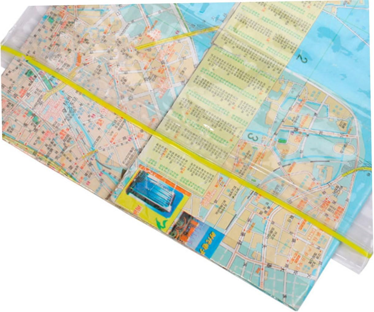 VANZACK Travel Map Organizer File Document Bag Office File Pouch Easy to Carry Wide Uses image number 2