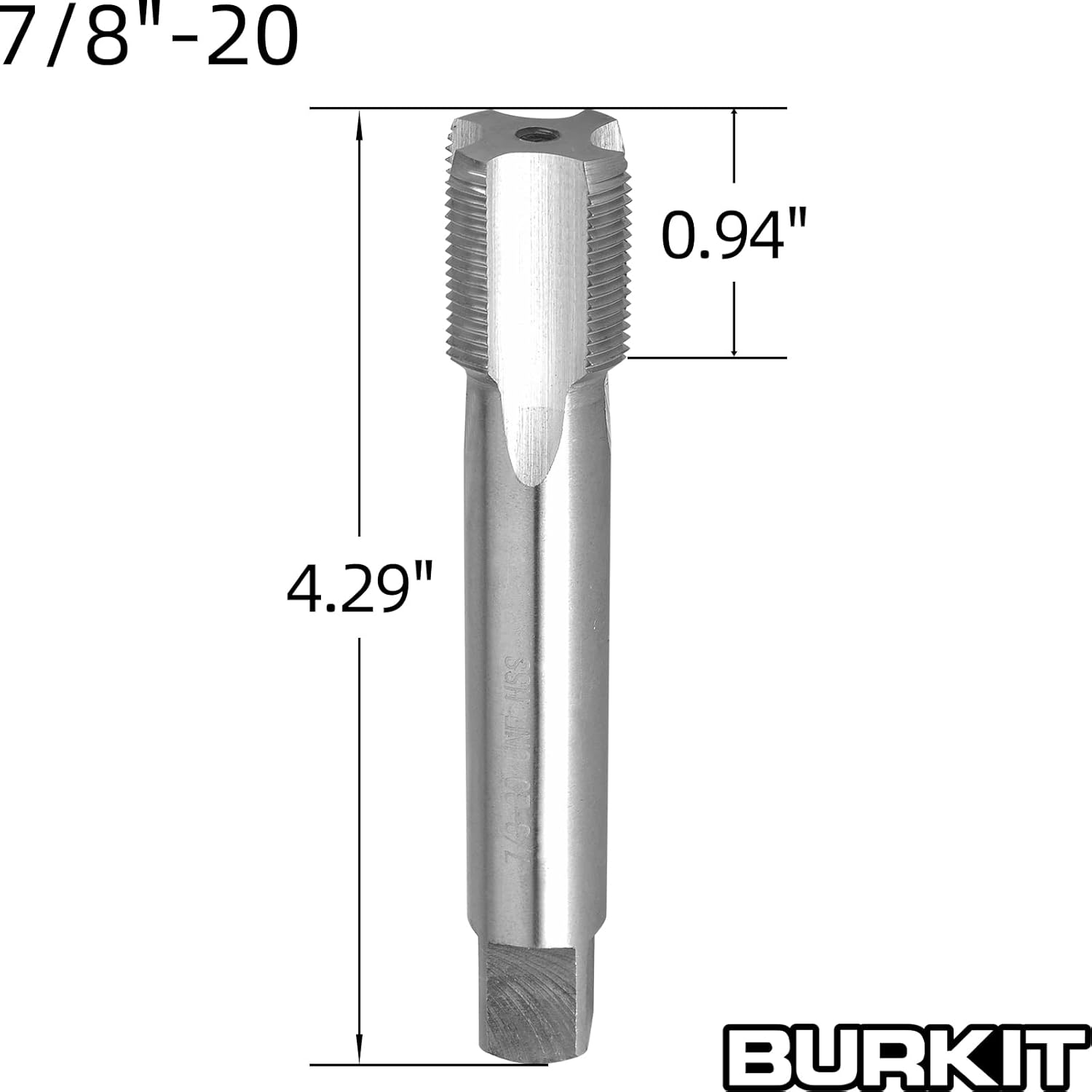 Burkit 7/8"-20 UNEF Tap and Die Set Right Hand, 7/8 X 20 UNEF Machine Thread Tap and round Die image number 5