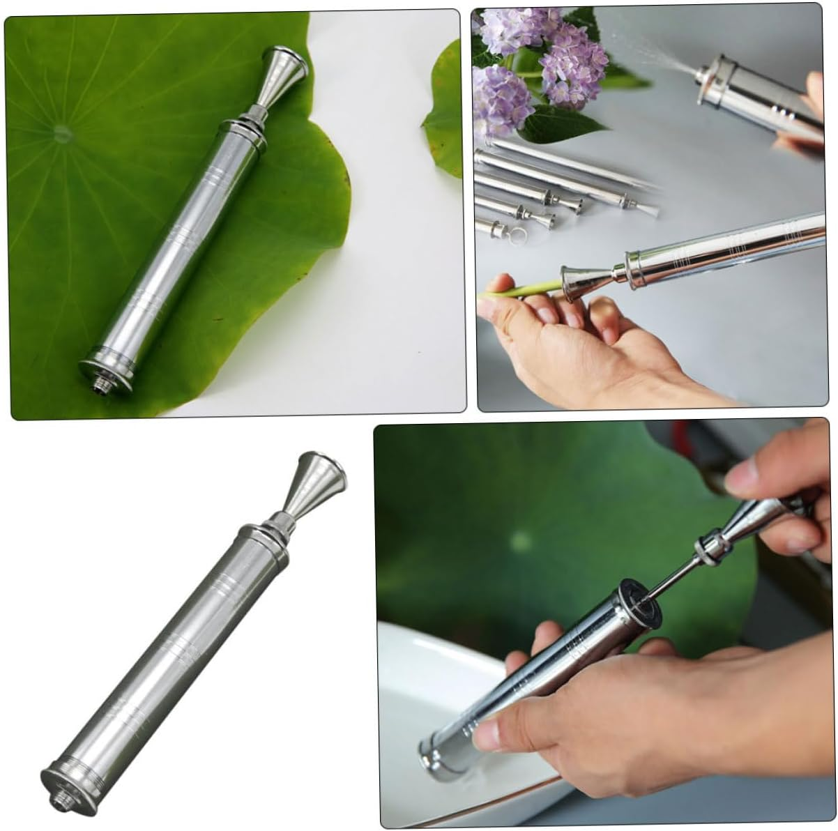 Lotus Water Injector Indoor Plant Spray Misting Tool Portable Flower Arranging Gadget for Gardening