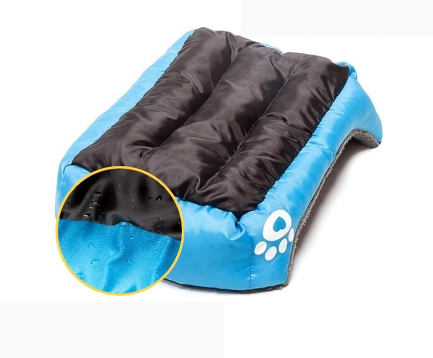 Pet Bed Large Pet Cat Dog Bed Square Plush Kennel Cat Mat Mattress Pet Cushion Medium Large Dogs Pet Comfort (Color : 1, Size : S)