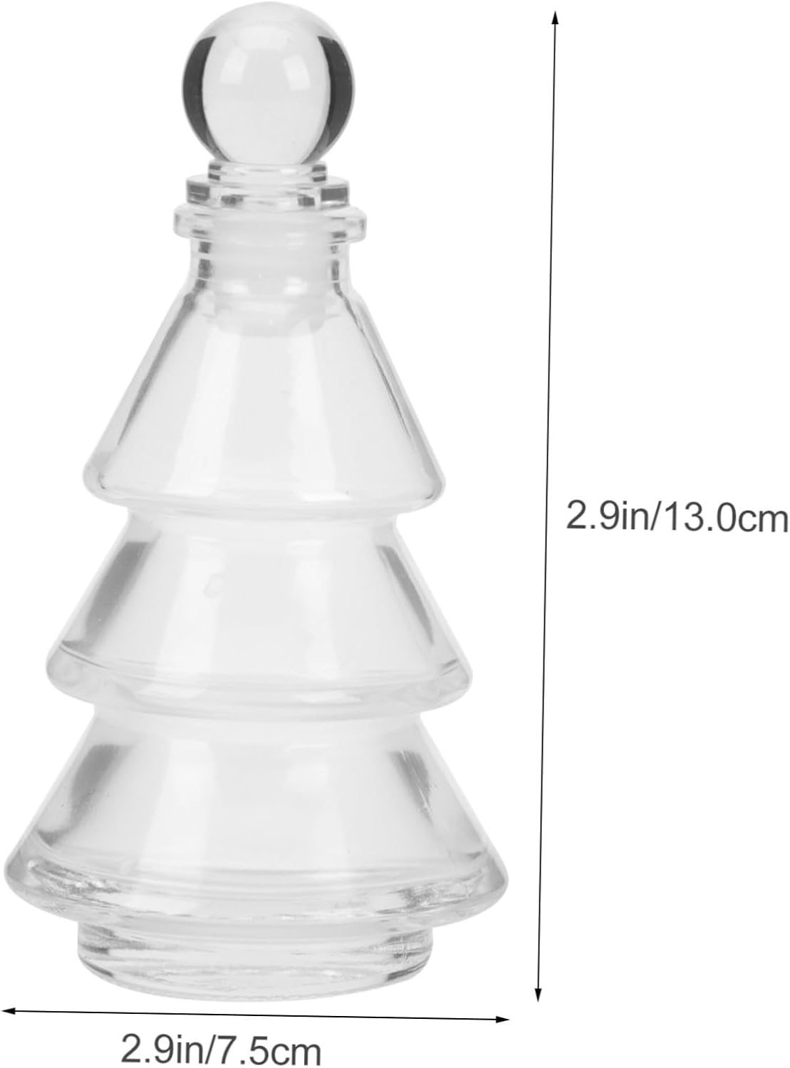 3Pcs Aromatherapy Glass Bottle Empty Fragrance Bottle for Aroma Diffuser Reusable Glass for Air Diffuser and Home Use image number 6