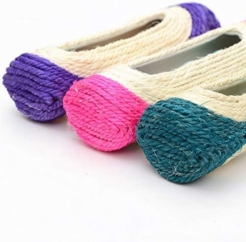 Pet Toys Cat Scratch Board Training Toy Pet Supplies Cat Rack Rolling Sisal Scratching Trapped Ball with Three Balls, Random Color Delivery Pet Toys image number 2