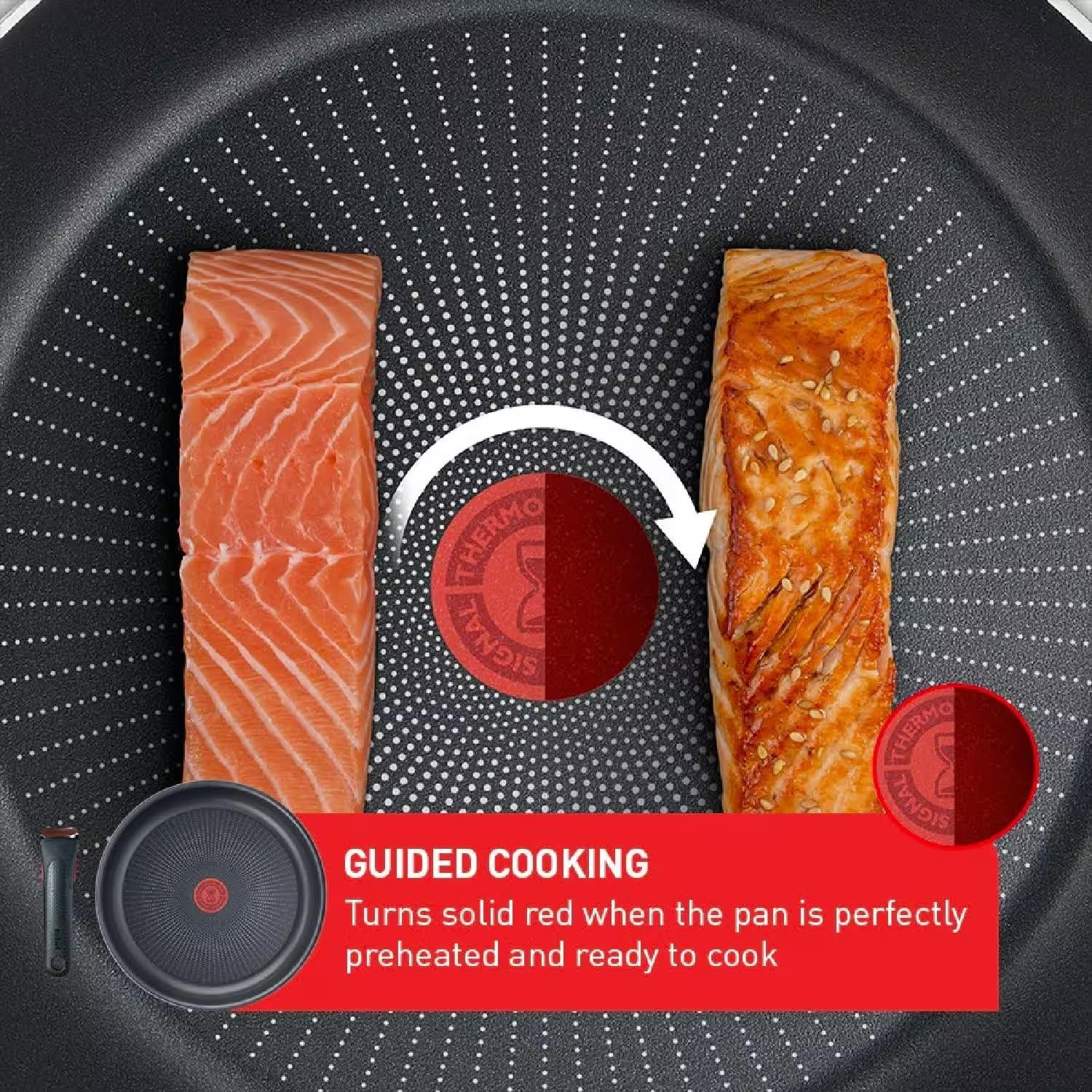 Tefal Ingenio Unlimited 13-Piece Cookware for All Heat Sources + Induction, L76390 image number 5