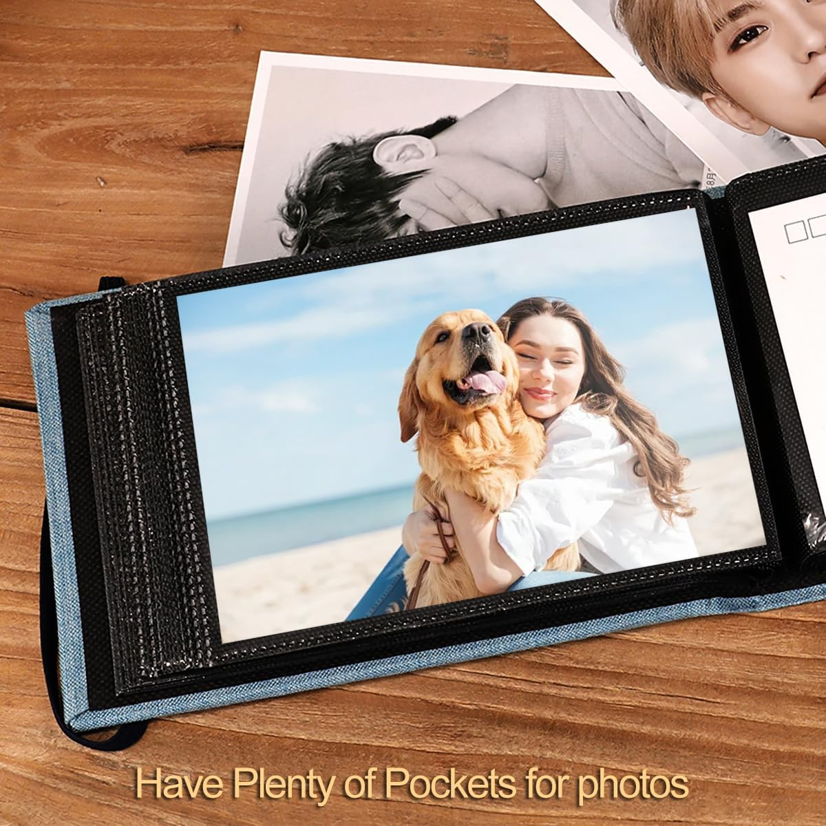 4X6 Photo Album, Linen Cover Picture Book | Memory Book for Wedding, Family, Baby, Holiday, Preserve and Display Memories image number 2