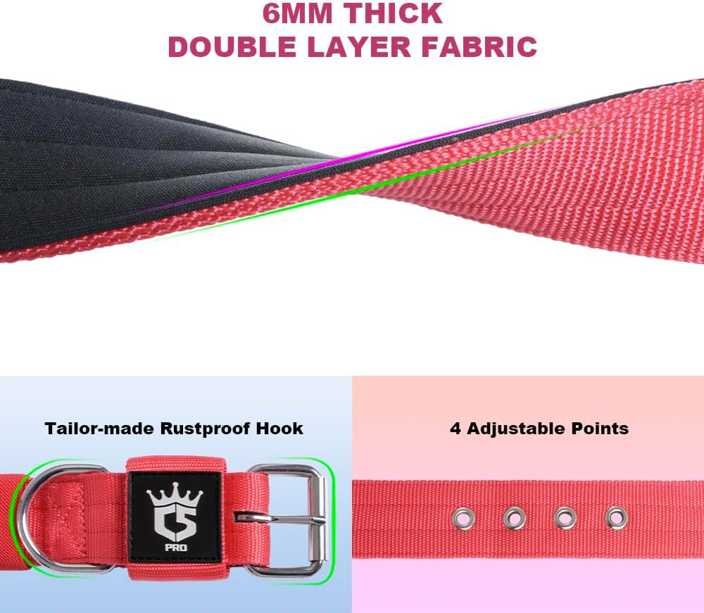 TSPRO Tactical Dog Collar 1.5 Inch Wide Dog Collar Military Grade Strong Dog Collar Thick Dog Collar Heavy Duty Metal Buckle Dog Collar(Khaki-M) image number 6