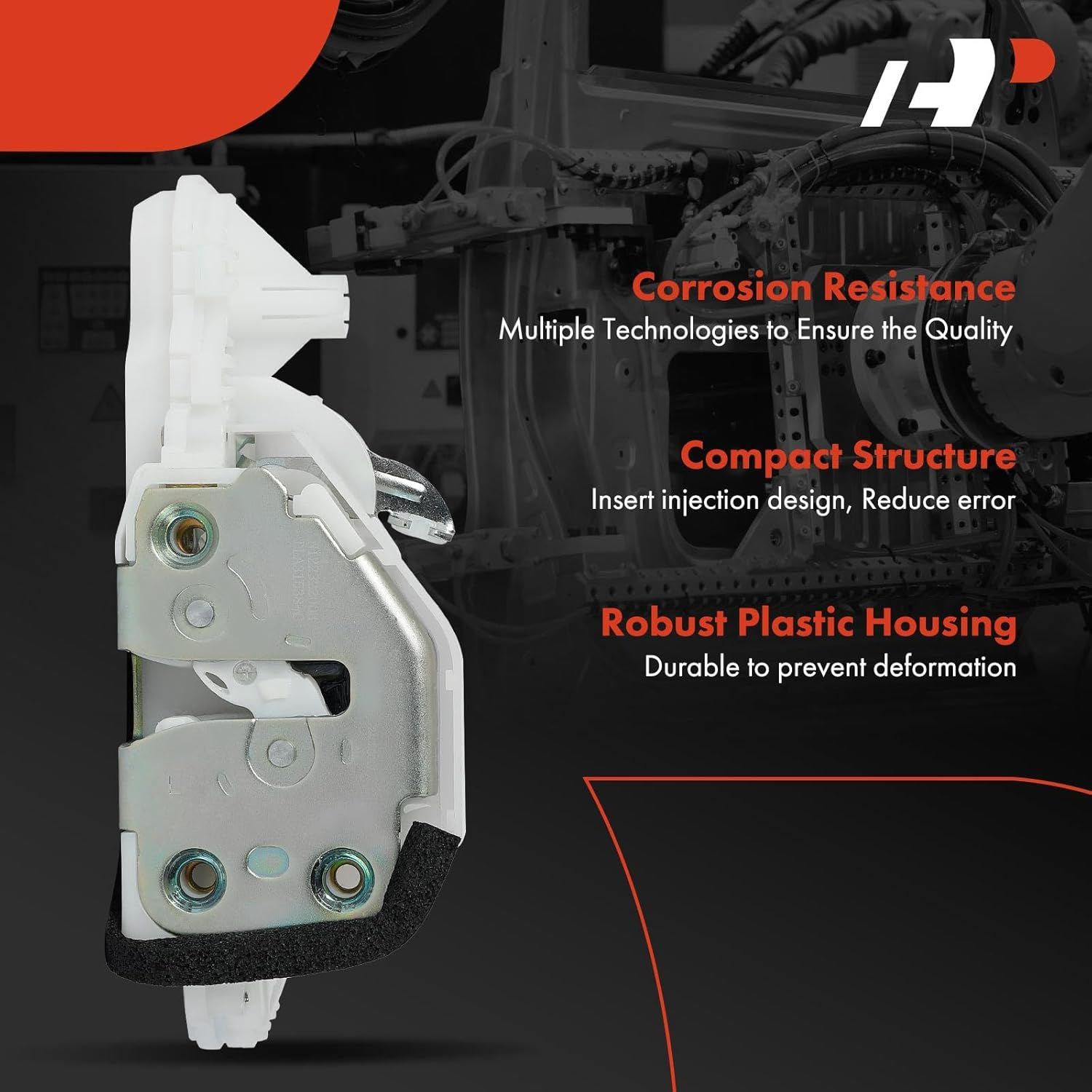 A-Premium Door Lock Actuator Replacement for Acura TSX 2010-2013, Front Left, Automotive Replacement Parts image number 6