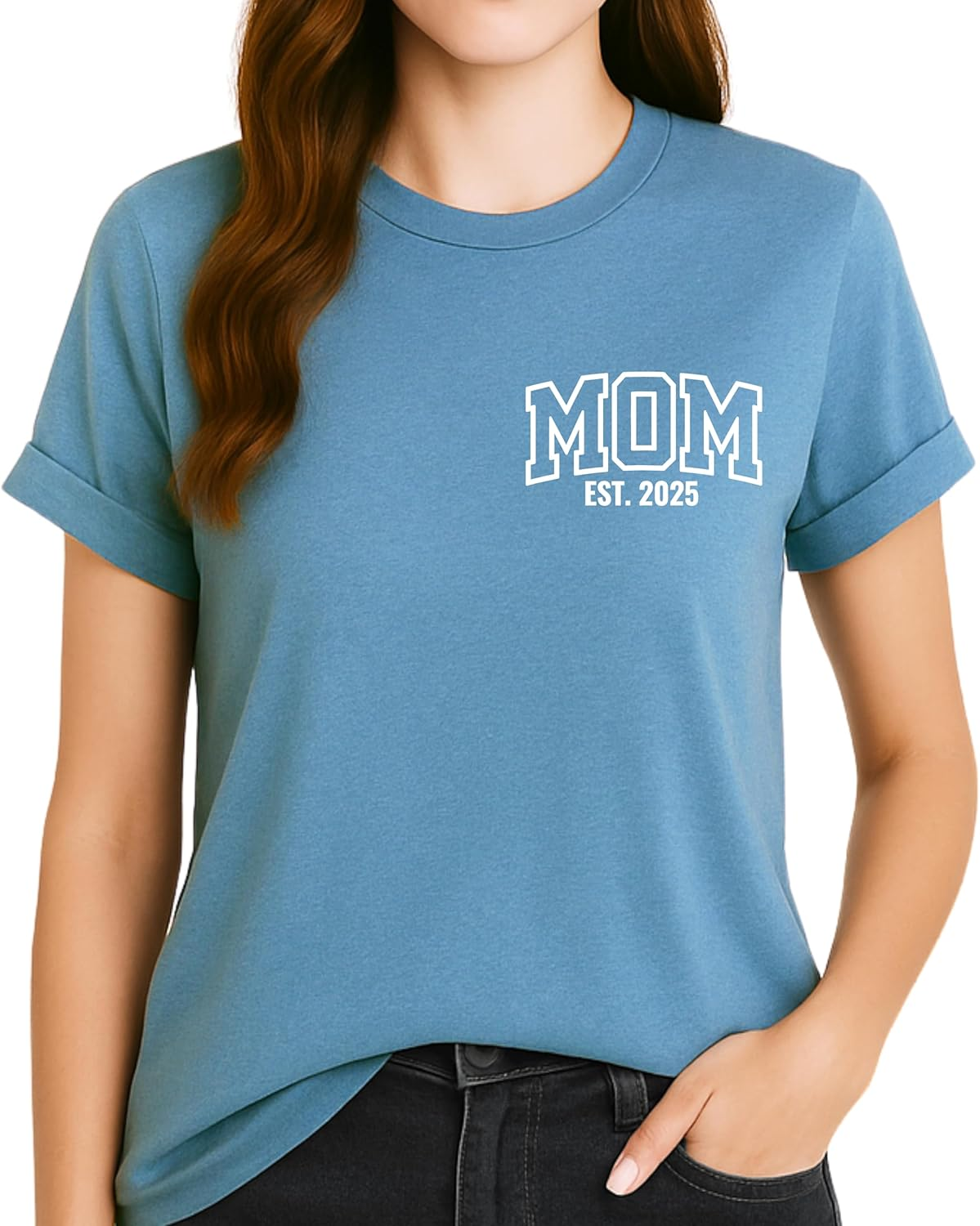 Teeny Fox Couple Baby Announcement Shirt | Expecting Mom and Dad Pregnancy Reveal Shirts | Matching Mommy Daddy Set image number 6