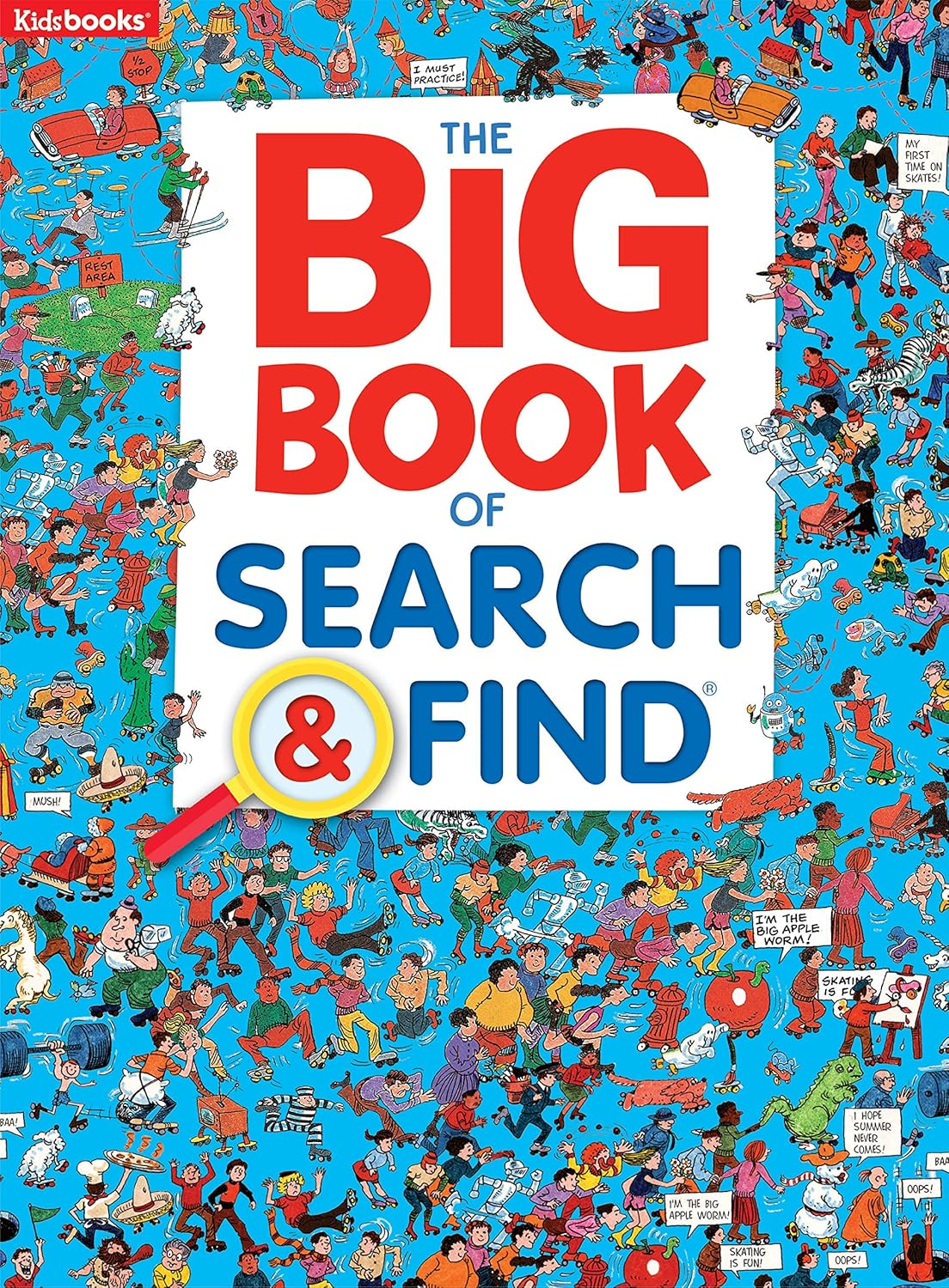 The Big Book of Search & Find-Packed with Hilarious Scenes and Amusing Objects to Find, a Fun Way to Sharpen Observation and Concentration Skills in Kids of All Ages (Big Books) image number 3