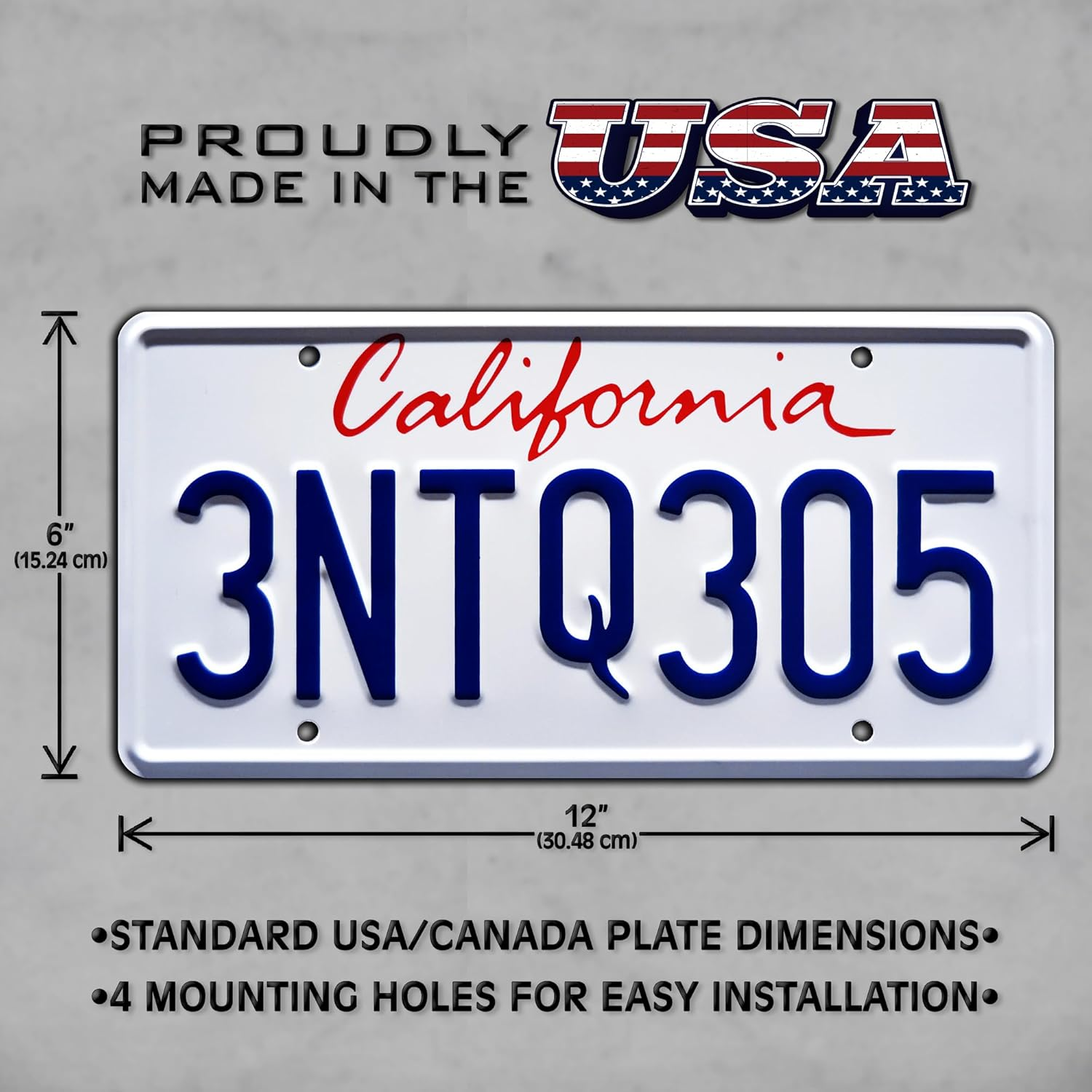 The Fast and the Furious | 3NTQ305 | Stamped License Plate image number 4