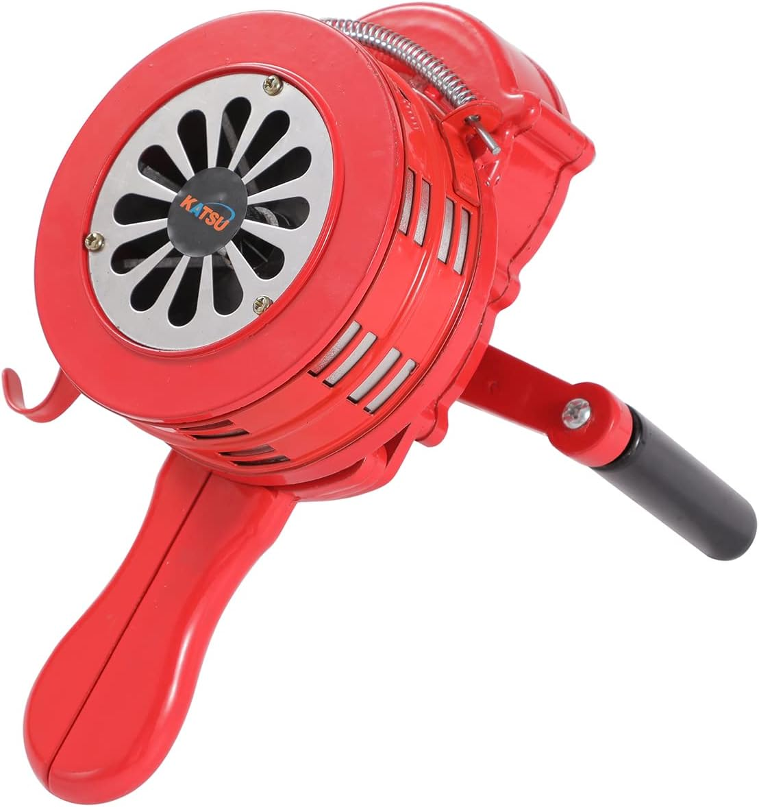 KATSU 990630 Hand Crank Siren, 110 Db Portable Manual Operated Air Protection Siren, Fire Emergency Safety Alarm image number 2