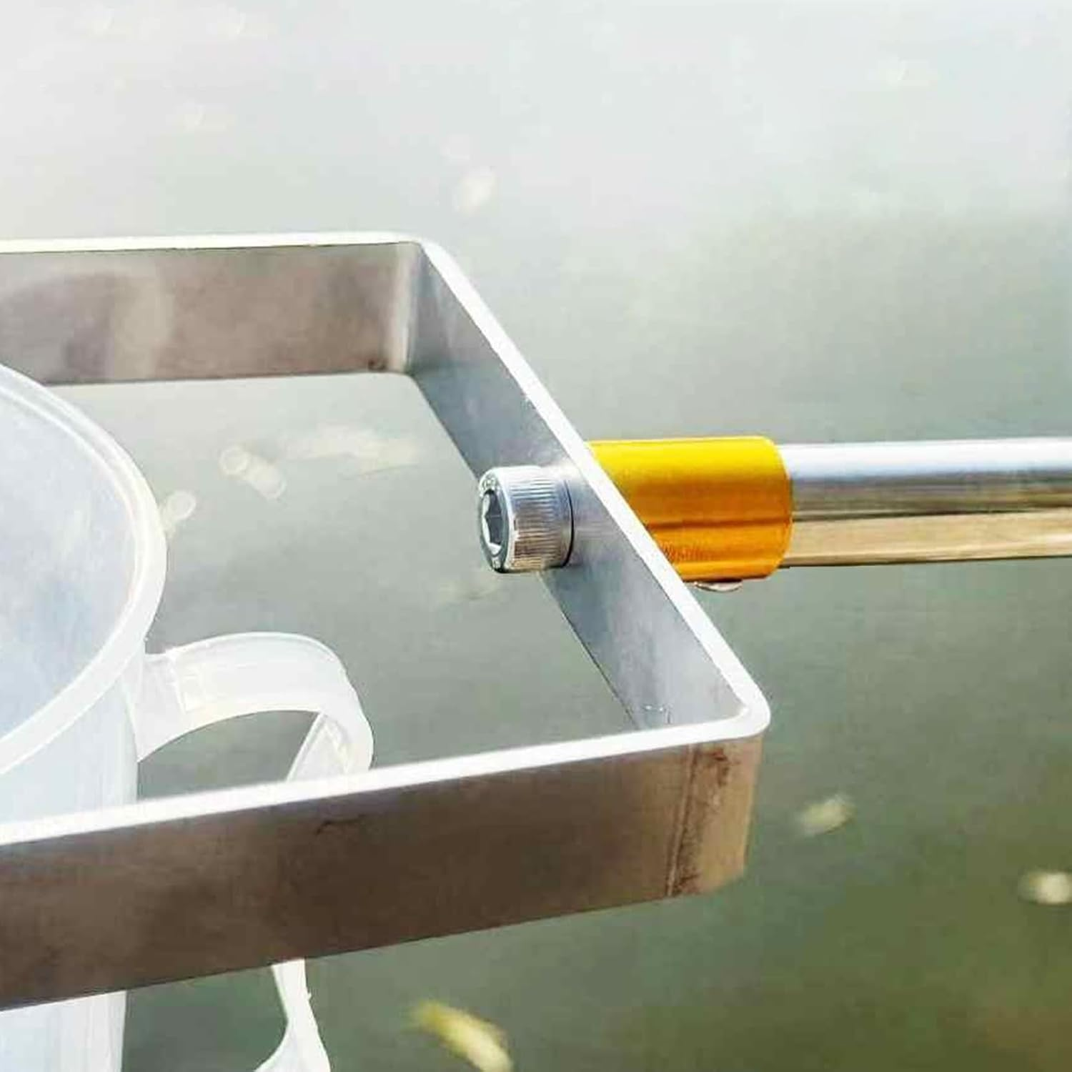 Telescopic Water Sampler 500Ml 1000Ml Sampling Dipper System, Lightweight Stainless Steel Rod with Pendulum Beaker Ladle for Environmental Monitoring(Stainless Steel 1000Ml,3.0M)