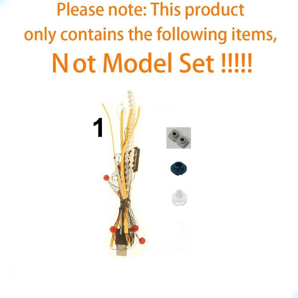 GEAMENT LED Light Kit Compatible with  Jango Fett'S Firespray-Class Starship Building Blocks Model - Lighting Set for 75409 (Model Set Not Included) image number 4