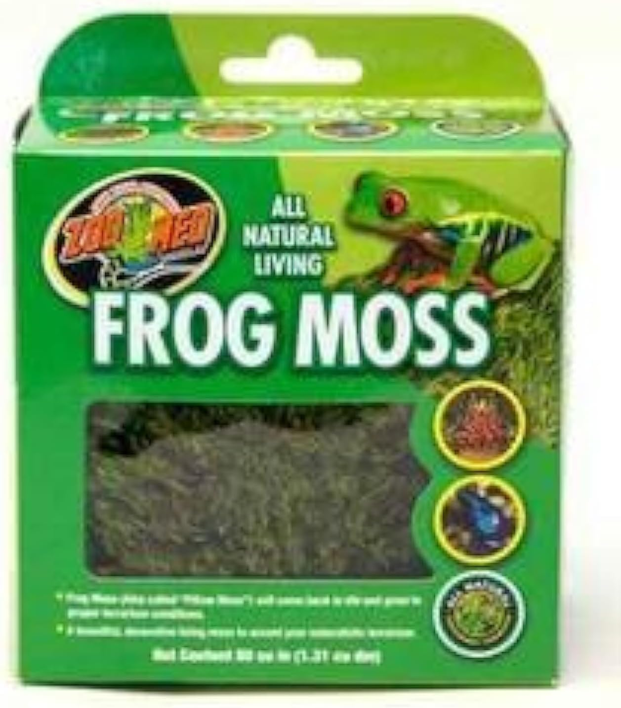 Zoo Med Frog Moss, 80 Cubic-Inches image number 1