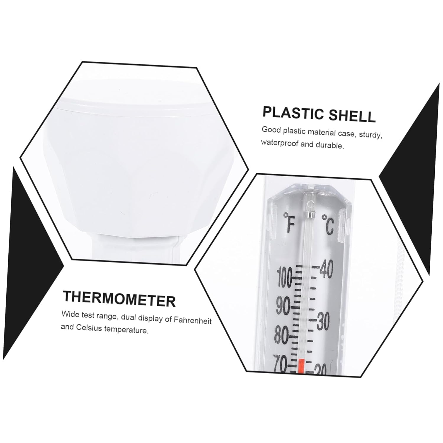 Alasum Floating Pool Thermometer Bath and Spa Temperature Gauge Fast Reading for Swimming Pools Fishponds and Hot Tubs image number 2