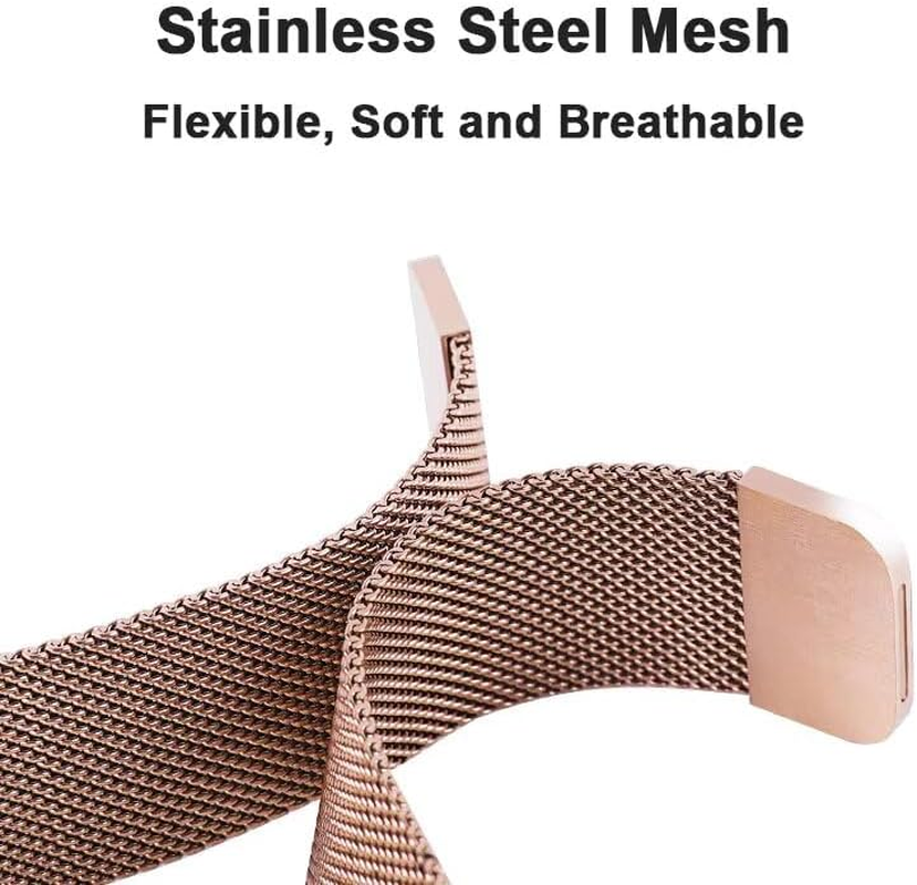 Compatible with Apple Watch 38 Mm 40 Mm 41 Mm 42 Mm 44 Mm 45 Mm 46 Mm 49 Mm Women, Stainless Steel Metal Compatible with Series 10 9 Se(Se 2) 8 7 6 5 4 3 2 1, 38/40/41Mm, Stainless Steel, No Gemstone image number 5