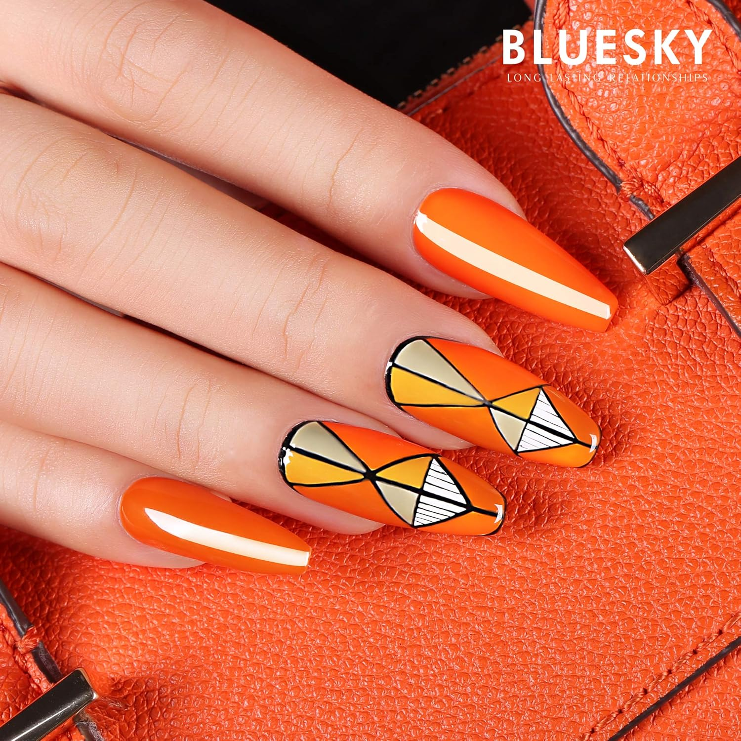 Bluesky Calinda Gel Nail Polish 10 Ml, Lemon Yellow (Pack of 2)