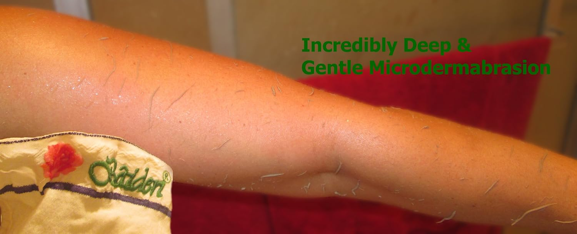 Baiden Mitten Superior Exfoliator Glove,Facial, Body Scrub,Best Firming Dry Skin Treatment,Repair Wrinkles Remove Blackheads Scars,Professional Grade (1Pack) image number 3