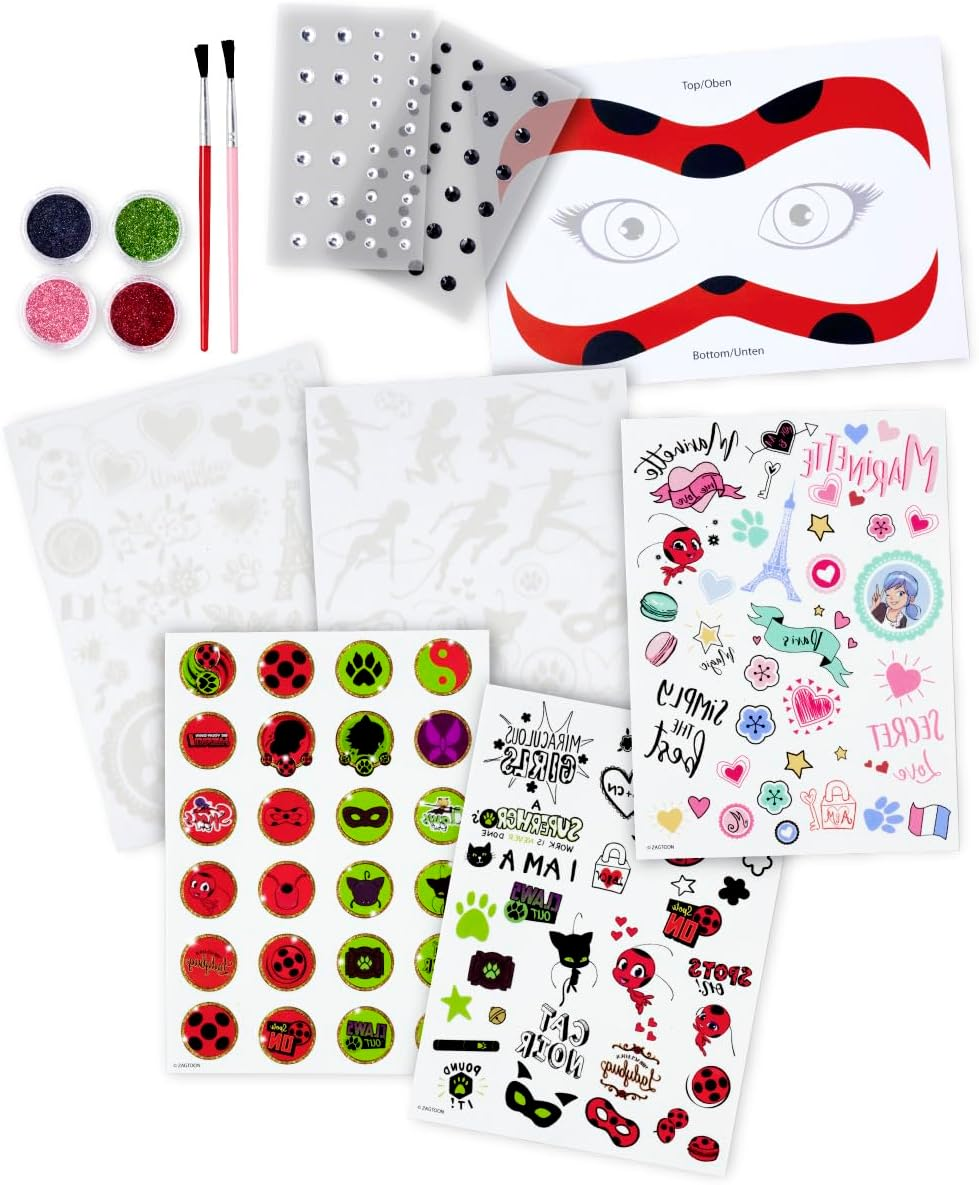 Miraculous Glittery Tattoo