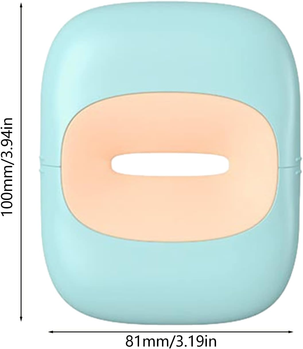 Cleaning Cat Brush - Massage Tool Cat Grooming Brush,Shell Shaped Grooming Brush for Dogs and Cats with Long and Short Hair Evikoo - Green image number 4