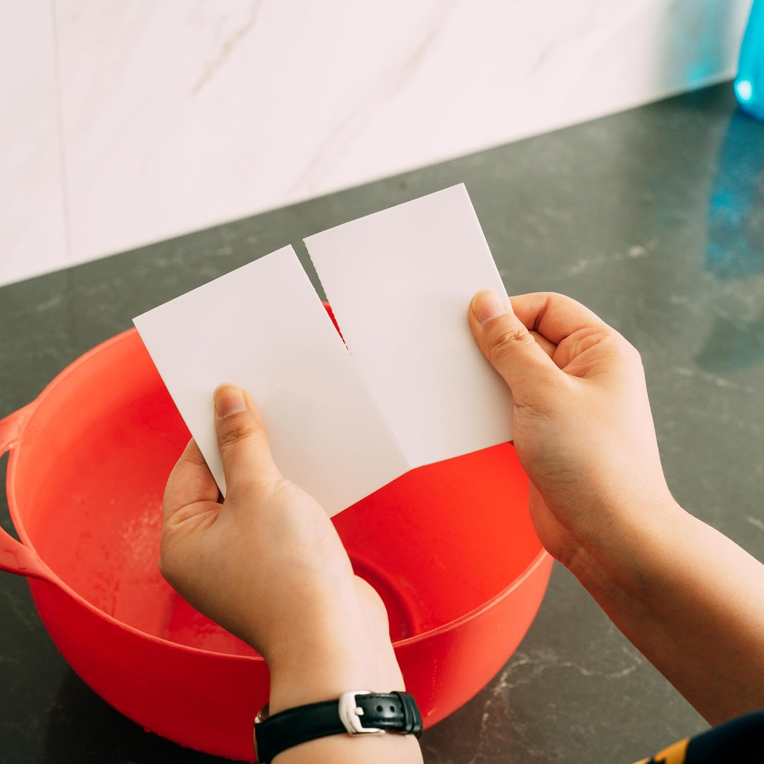 Eco-Friendly Ultra Concentrated Laundry Detergent Sheets, 100 Sheets (200 Loads) Liquidless Washing Strips for Travel, Home, and Dorms - Fresh Scent Laundry Soap - Sustainable Laundry Supplies (100) image number 6