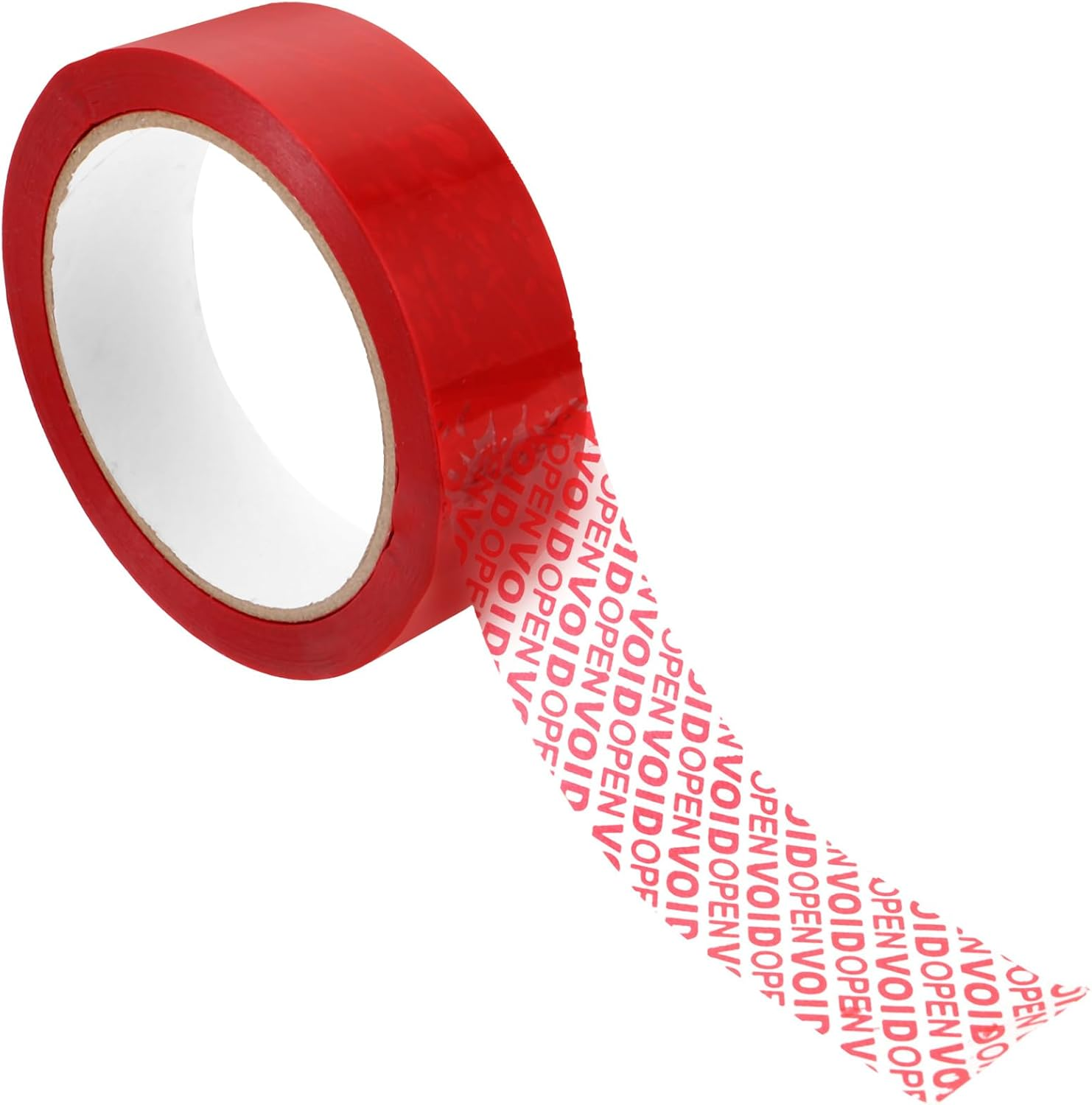 TEHAUX 1Roll Tamper Evident Tape Security Packing Tape with Voidopen Feature Meters Anti-Tampering and Theft Deterrent for Business Packaging and Storage image number 6